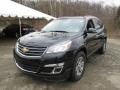 2015 Black Granite Metallic Chevrolet Traverse LT AWD  photo #10