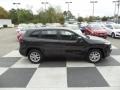 2014 Brilliant Black Crystal Pearl Jeep Cherokee Sport  photo #3