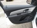 Jet Black/Medium Titanium 2015 Chevrolet Cruze LS Door Panel