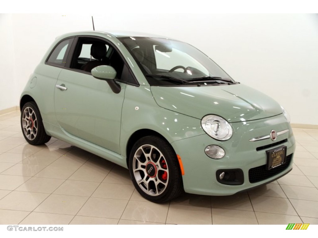 Verde Chiaro (Light Green) Fiat 500