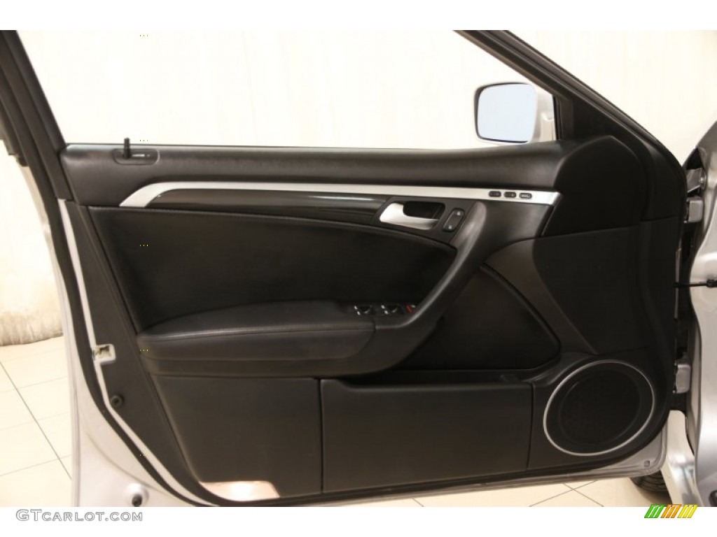 2006 Acura TL 3.2 Ebony Door Panel Photo #102870258