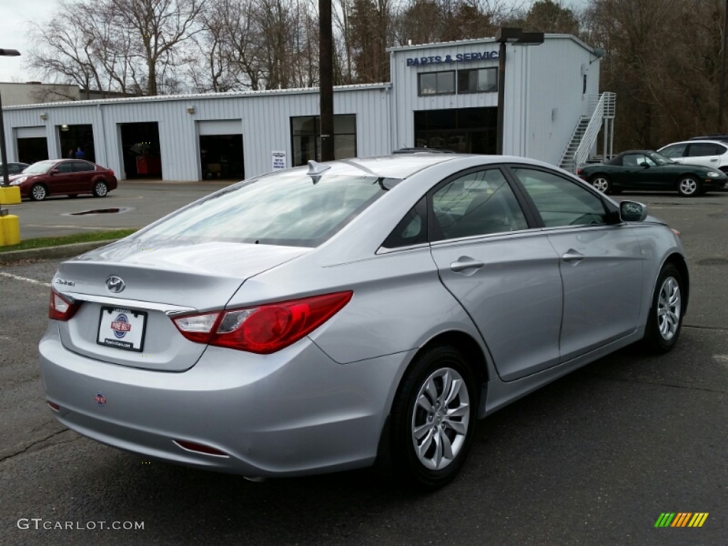 2011 Sonata GLS - Radiant Silver / Gray photo #7