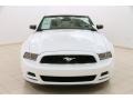 2014 Oxford White Ford Mustang V6 Convertible  photo #2