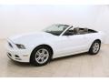 2014 Oxford White Ford Mustang V6 Convertible  photo #3