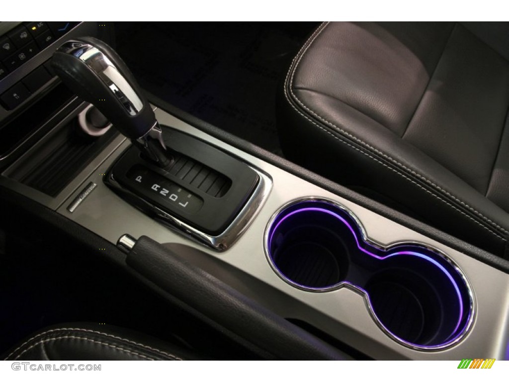 2010 Fusion Hybrid - White Platinum Tri-coat Metallic / Charcoal Black photo #12