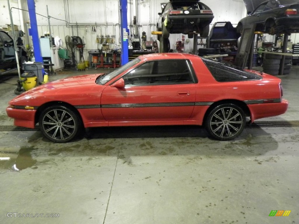 Super Red 1988 Toyota Supra Coupe Exterior Photo #102873132