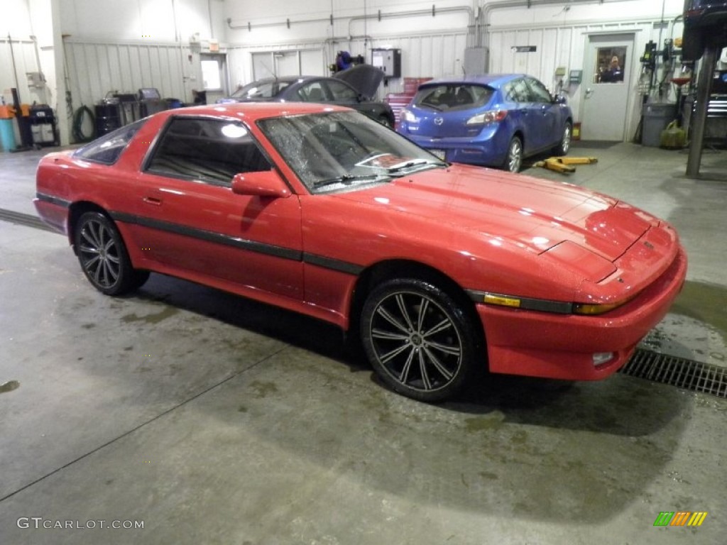Super Red 1988 Toyota Supra Coupe Exterior Photo #102873201
