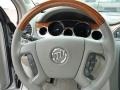 2010 Buick Enclave Titanium/Dark Titanium Interior Steering Wheel Photo