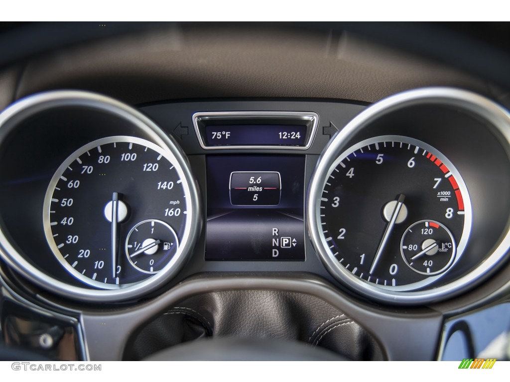2015 Mercedes-Benz GL 450 4Matic Gauges Photo #102875787
