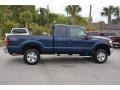 2012 Dark Blue Pearl Metallic Ford F250 Super Duty XLT SuperCab 4x4  photo #2