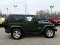 Jeep Green Metallic 2008 Jeep Wrangler Sahara 4x4 Exterior