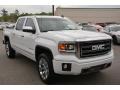 Front 3/4 View of 2015 Sierra 1500 SLT Crew Cab