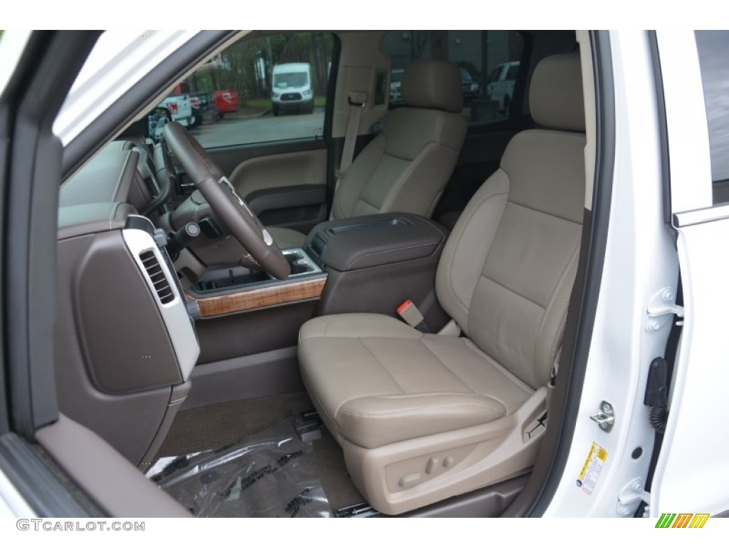 2015 GMC Sierra 1500 SLT Crew Cab Front Seat Photo #102881052