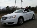 Stone White 2011 Chrysler 200 Limited Convertible