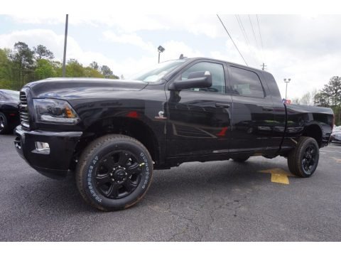 2015 Ram 2500 Big Horn Mega Cab 4x4 Black Appearance Group Data, Info and Specs