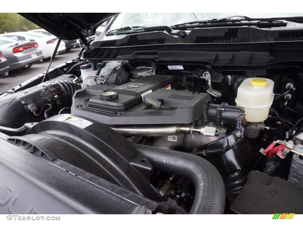 2015 Ram 2500 Big Horn Mega Cab 4x4 Black Appearance Group 6.7 Liter OHV 24-Valve Cummins Turbo-Diesel Inline 6 Cylinder Engine Photo #102882492