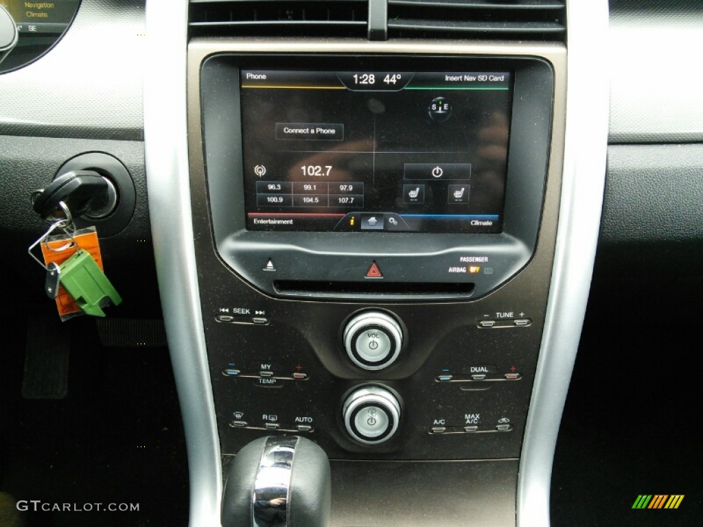 2012 Edge SEL AWD - White Platinum Metallic Tri-Coat / Charcoal Black photo #10
