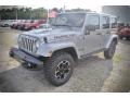 Billet Silver Metallic 2015 Jeep Wrangler Unlimited Rubicon 4x4 Exterior