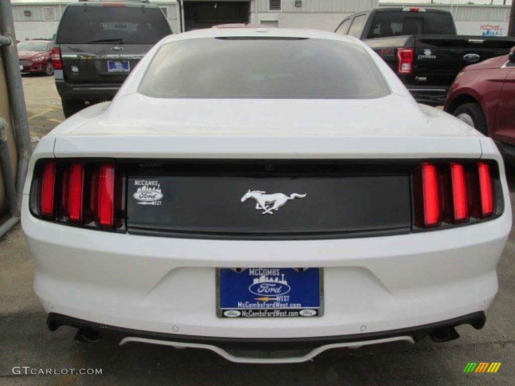 2015 Mustang EcoBoost Premium Coupe - Oxford White / Ebony photo #6