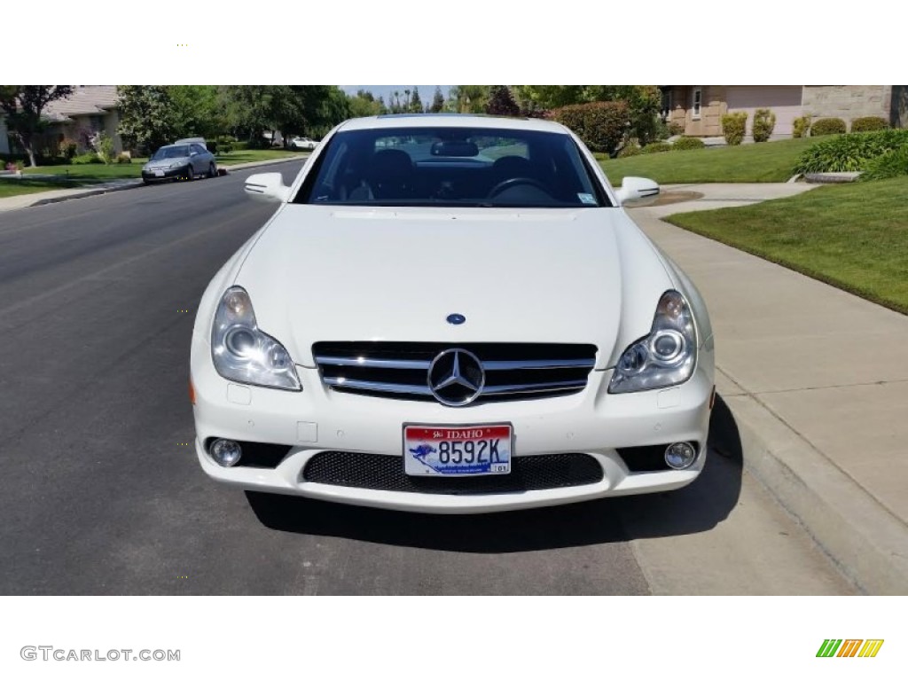 2009 CLS 63 AMG - Arctic White / Black photo #2