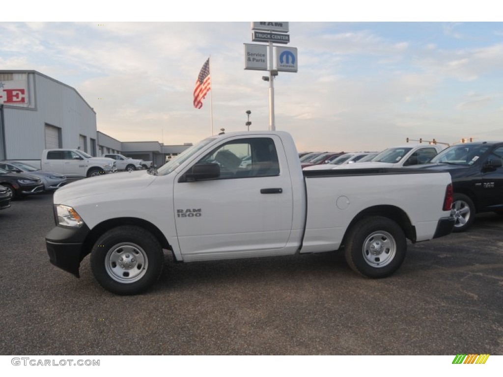 2015 1500 Tradesman Regular Cab - Bright White / Black/Diesel Gray photo #2