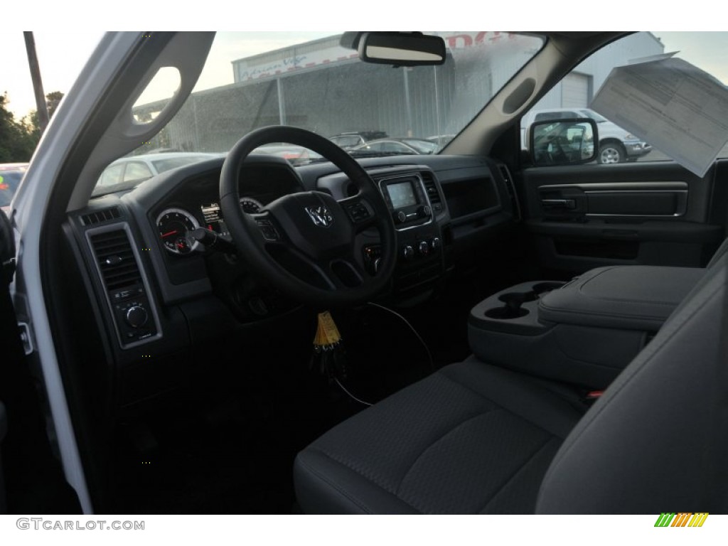2015 1500 Tradesman Regular Cab - Bright White / Black/Diesel Gray photo #10
