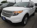 2015 Oxford White Ford Explorer FWD  photo #4