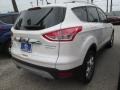 2015 White Platinum Metallic Tri-Coat Ford Escape Titanium  photo #7