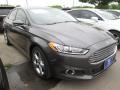 2015 Magnetic Metallic Ford Fusion SE  photo #1