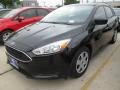 2015 Tuxedo Black Metallic Ford Focus S Sedan  photo #4