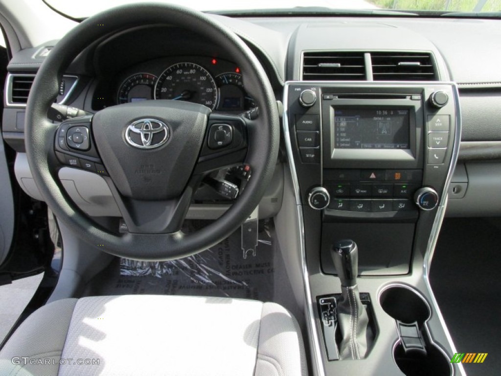 2015 Camry LE - Attitude Black Metallic / Ash photo #22