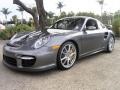 Meteor Grey Metallic 2008 Porsche 911 GT2 Exterior