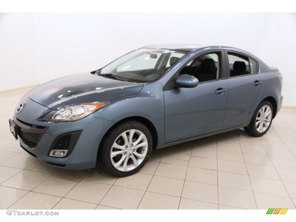 Gunmetal Blue Mica 2011 Mazda MAZDA3 s Sport 4 Door Exterior Photo #102891526