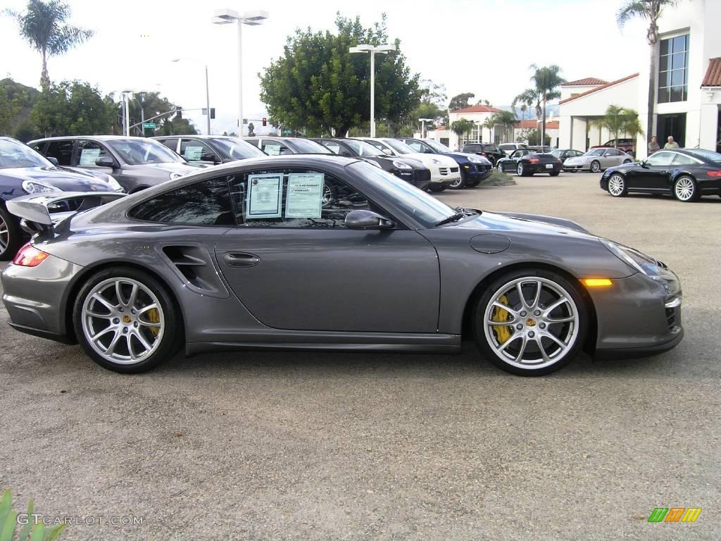 Meteor Grey Metallic 2008 Porsche 911 GT2 Exterior Photo #1028919