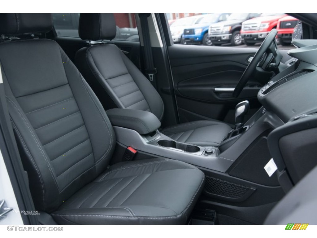 2015 Escape SE 4WD - Oxford White / Charcoal Black photo #6