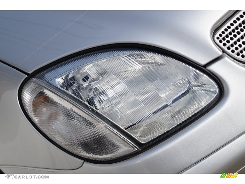 2004 SLK 320 Roadster - Brilliant Silver Metallic / Charcoal photo #37