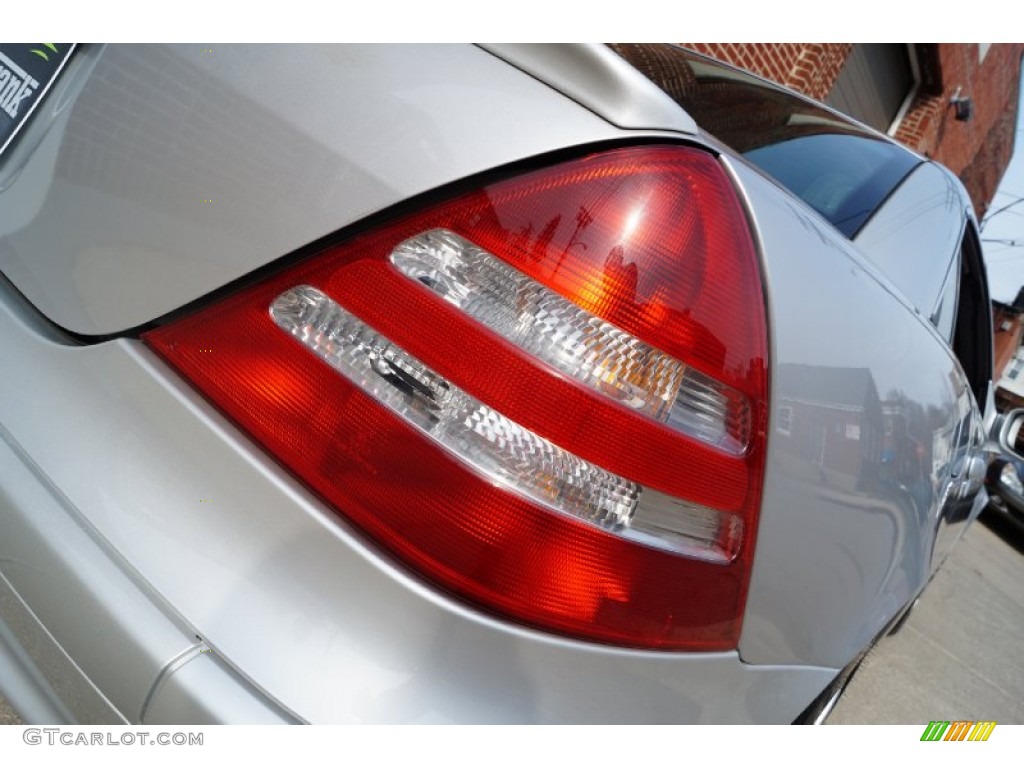 2004 SLK 320 Roadster - Brilliant Silver Metallic / Charcoal photo #42