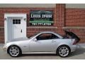 2004 Brilliant Silver Metallic Mercedes-Benz SLK 320 Roadster  photo #64