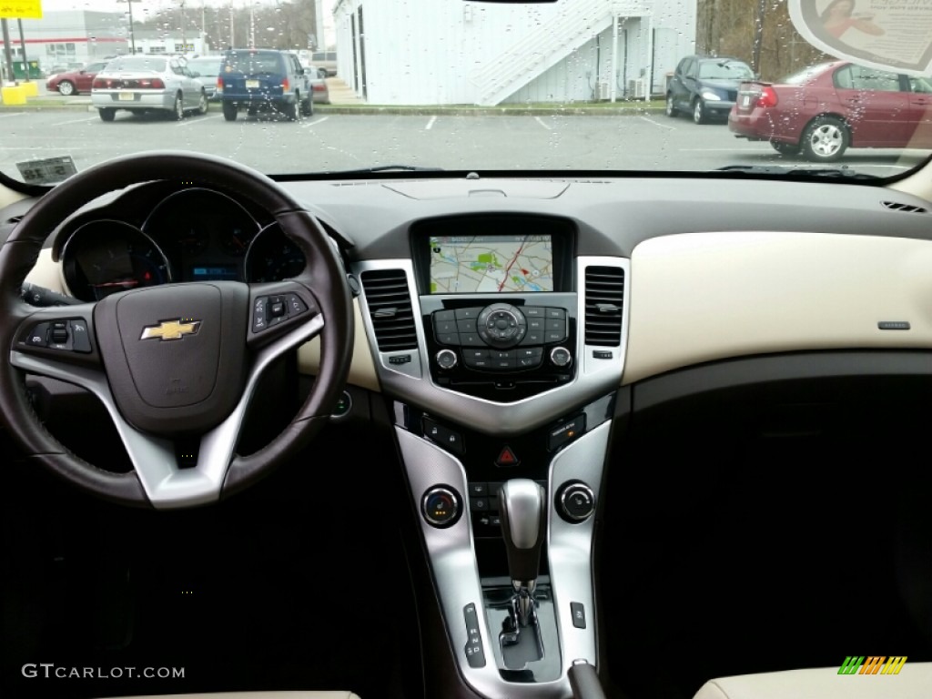 2013 Cruze LTZ - Summit White / Cocoa/Light Neutral photo #12