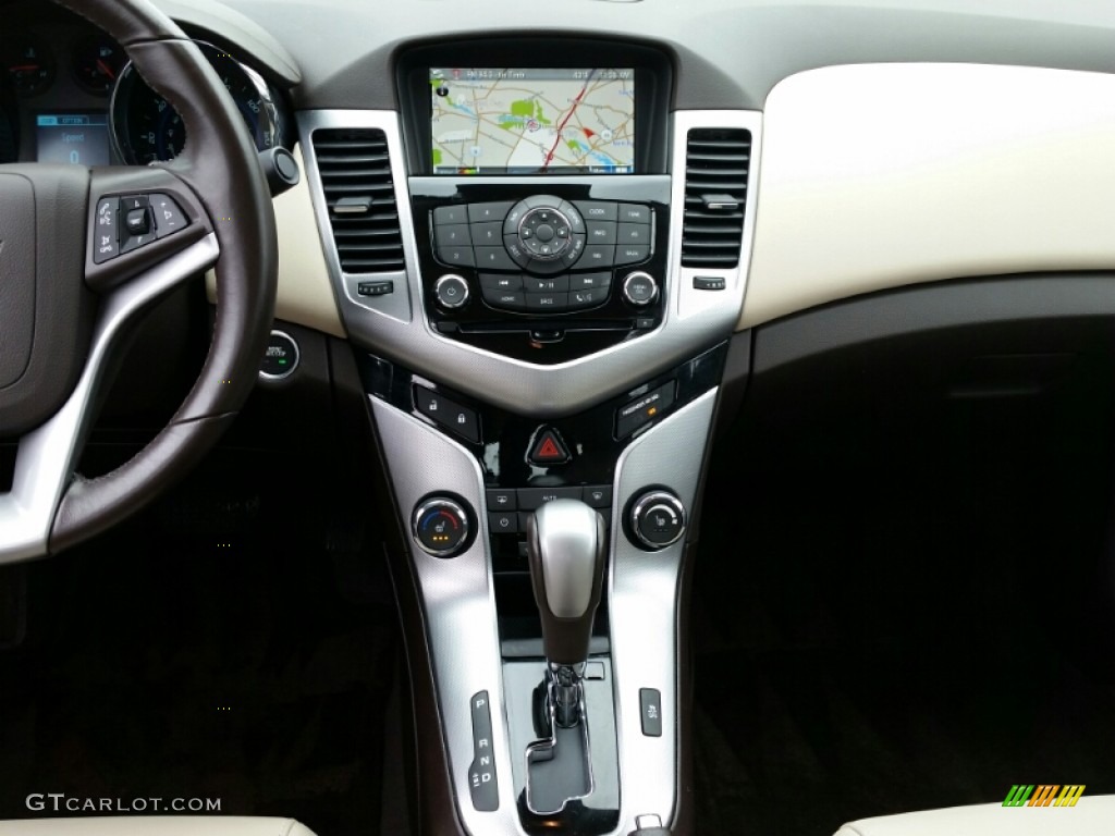 2013 Cruze LTZ - Summit White / Cocoa/Light Neutral photo #14
