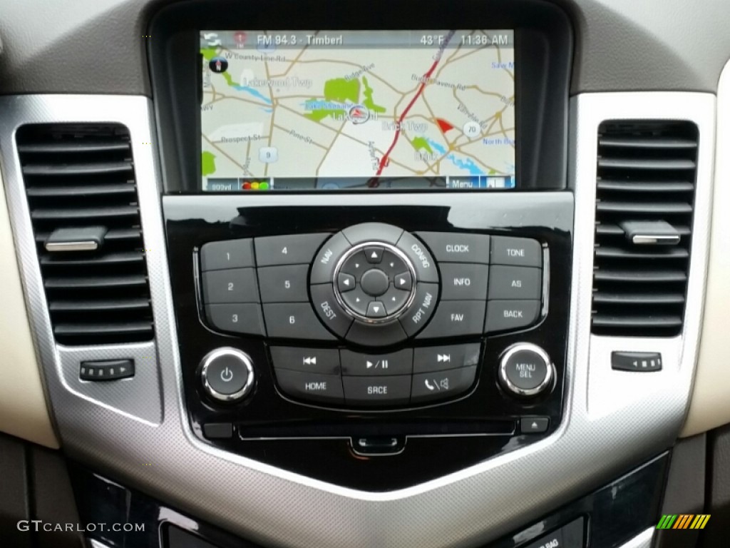 2013 Cruze LTZ - Summit White / Cocoa/Light Neutral photo #15