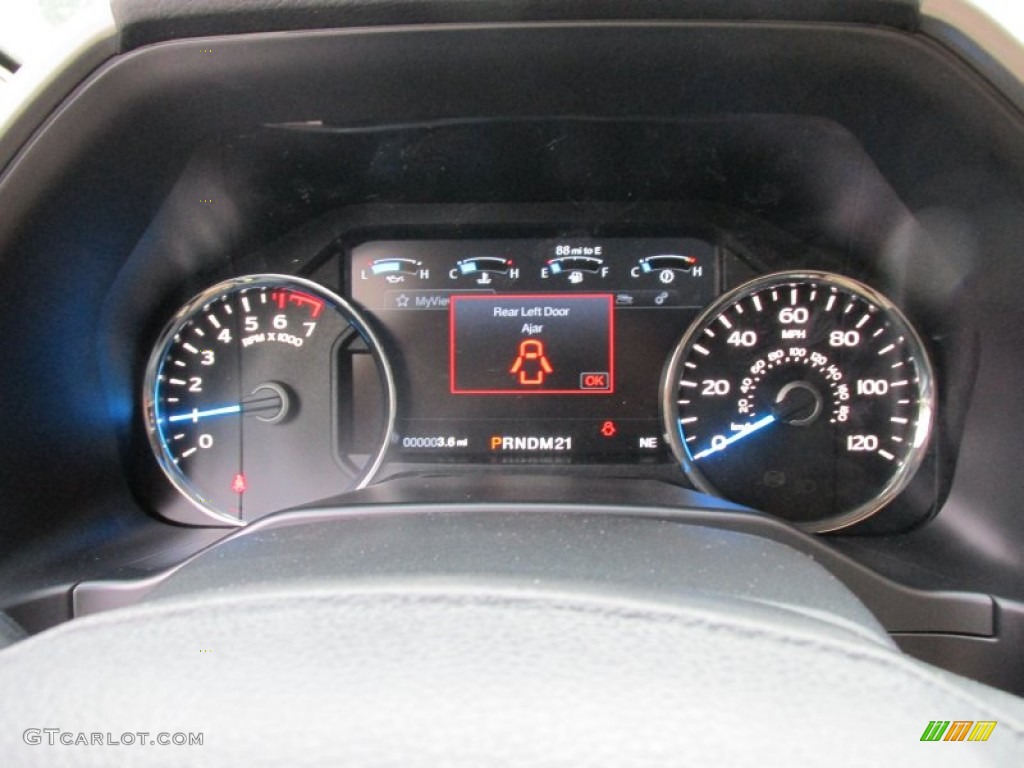 2015 Ford F150 XLT SuperCrew Gauges Photo #102893863