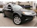 Obsidian Black Pearl 2013 Subaru Forester 2.5 X Premium