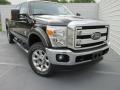 Front 3/4 View of 2015 F350 Super Duty Lariat Crew Cab 4x4