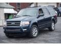 2015 Blue Jeans Metallic Ford Expedition Limited 4x4  photo #1