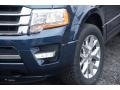 2015 Blue Jeans Metallic Ford Expedition Limited 4x4  photo #3