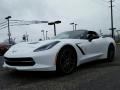 2015 Arctic White Chevrolet Corvette Stingray Coupe Z51  photo #1