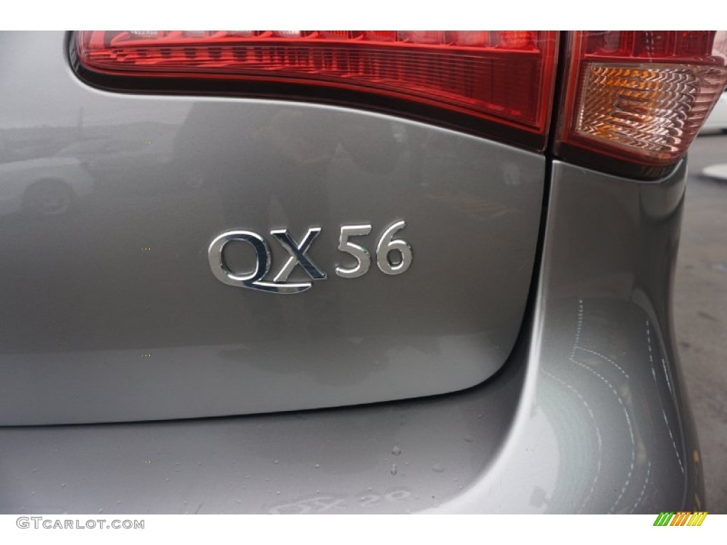 2011 QX 56 4WD - Platinum Graphite / Graphite photo #18