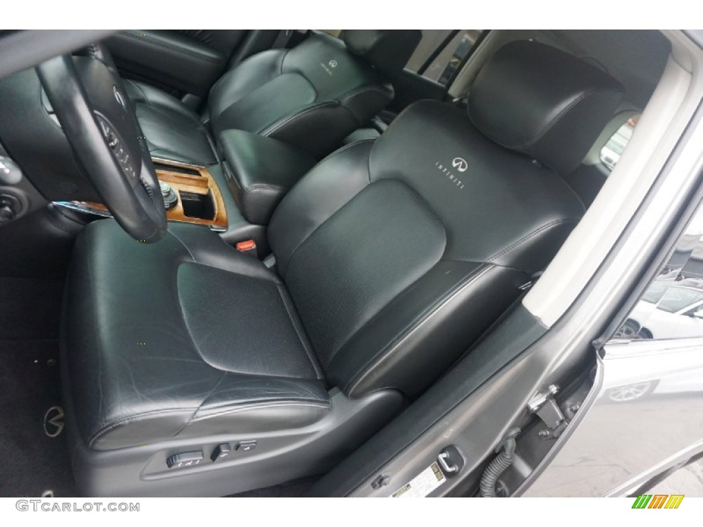 2011 QX 56 4WD - Platinum Graphite / Graphite photo #20