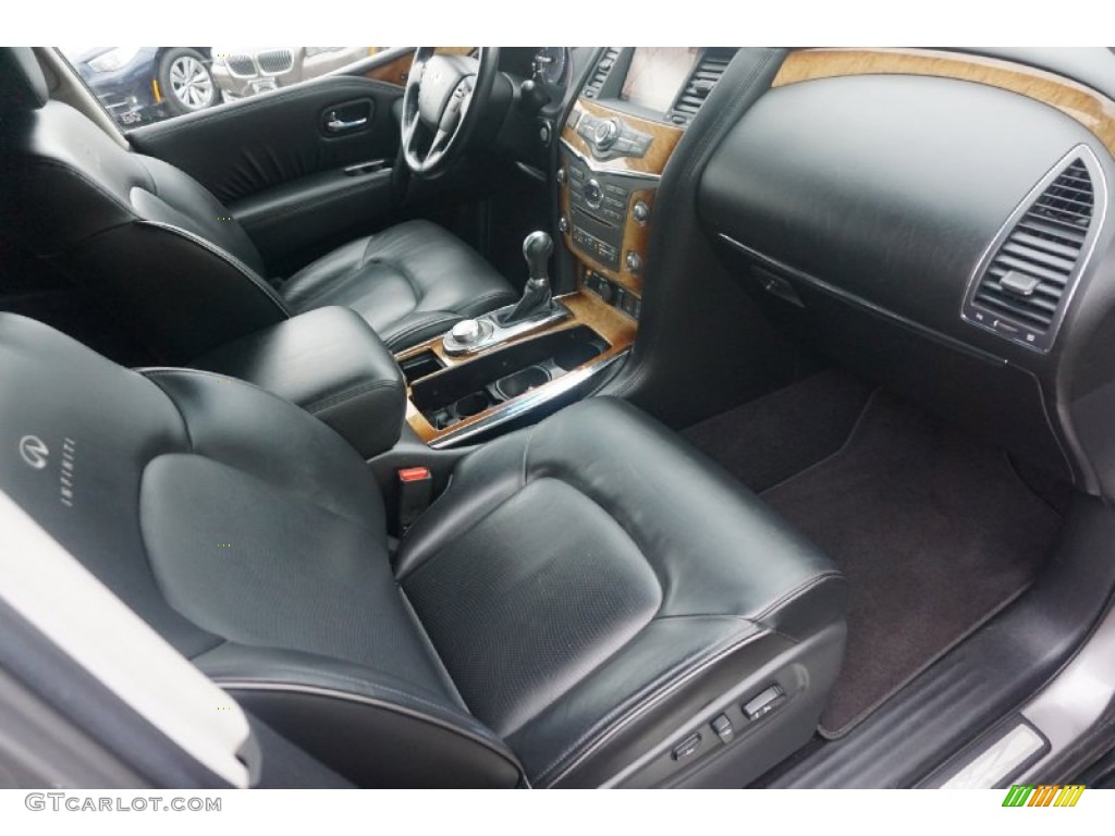 2011 QX 56 4WD - Platinum Graphite / Graphite photo #21